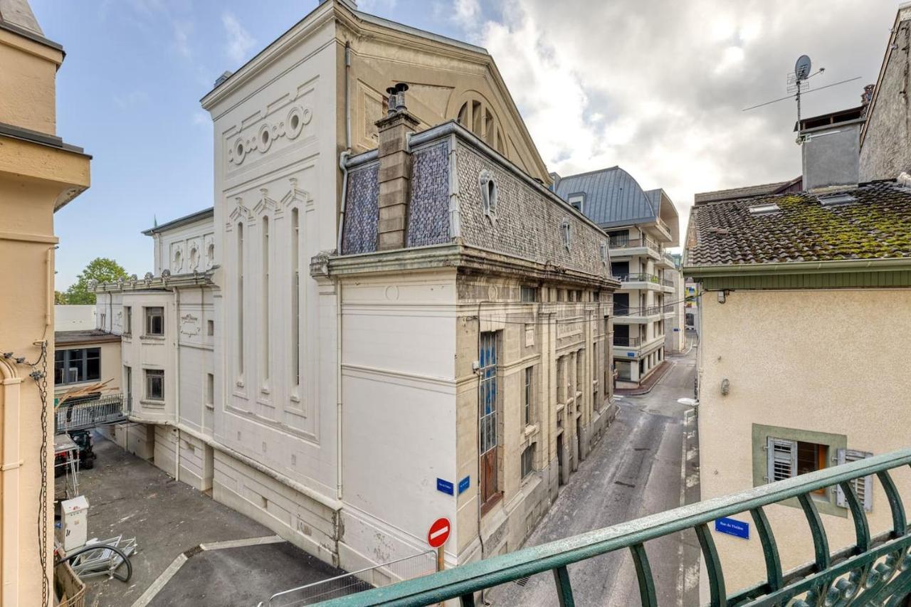 Appartement Hyper Centre Evian - Cote Theatre Zewnętrze zdjęcie