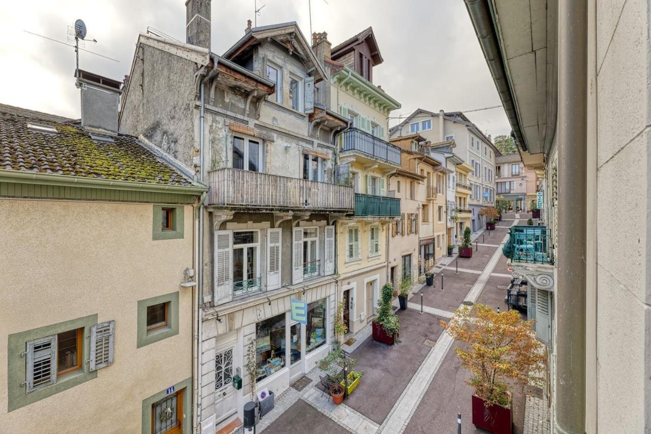 Appartement Hyper Centre Evian - Cote Theatre Zewnętrze zdjęcie